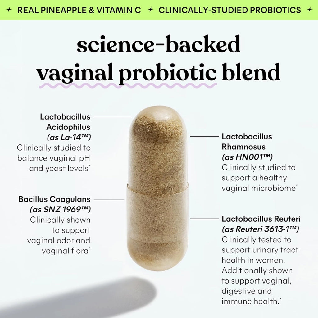 Lemme Purr Vaginal Probiotic - Gomas De Piña Probióticos
