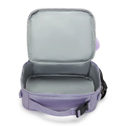 Kipling lonchera lila metalizada
