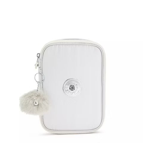 Kipling Cartuchera 100 pens metalizada