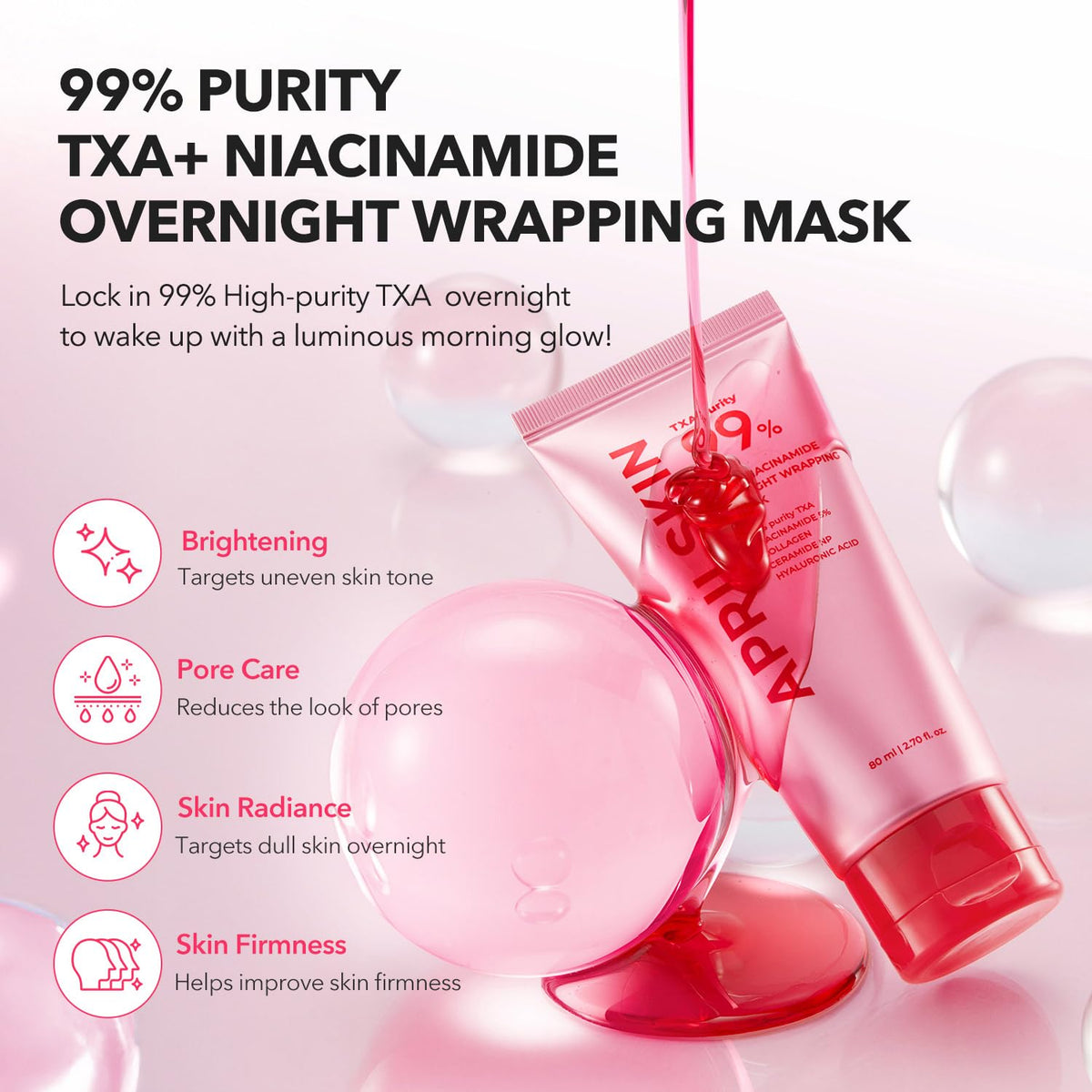 APRILSKIN TXA Niacinamida 99 mask