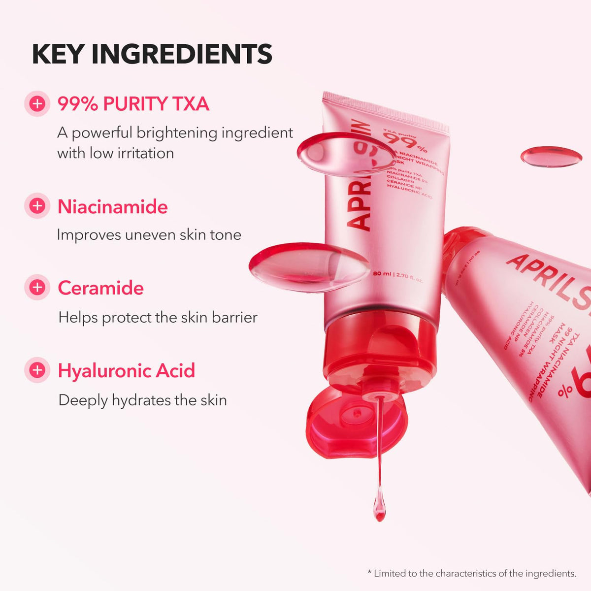 APRILSKIN TXA Niacinamida 99 mask