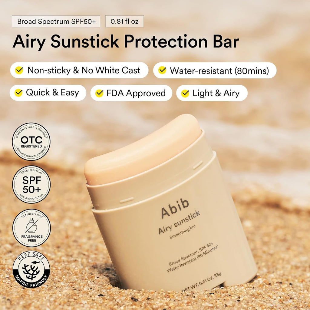 Abib Airy Sunstick Smoothing Bar Spf 50+