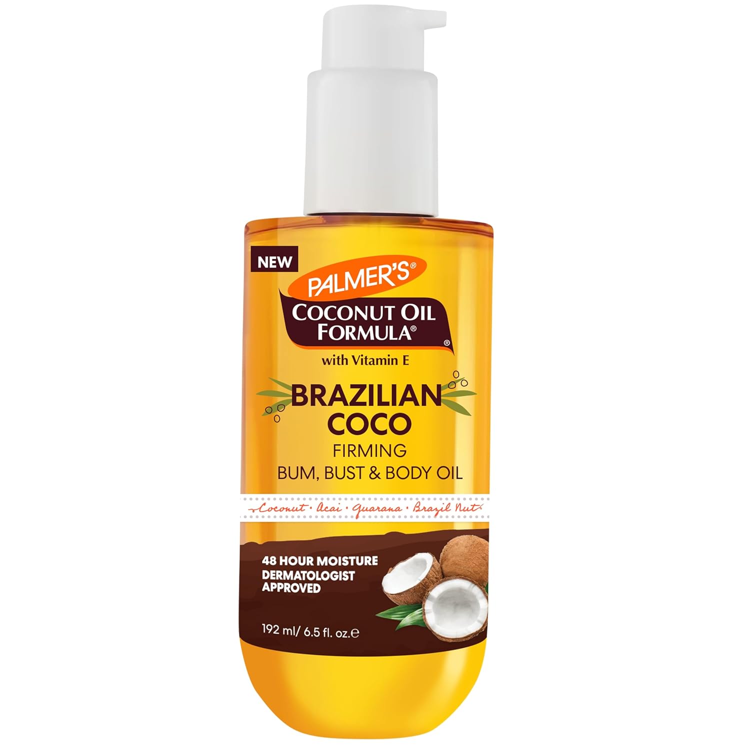 Palmers Body Oil Brazilian Coco aceite reafirmante
