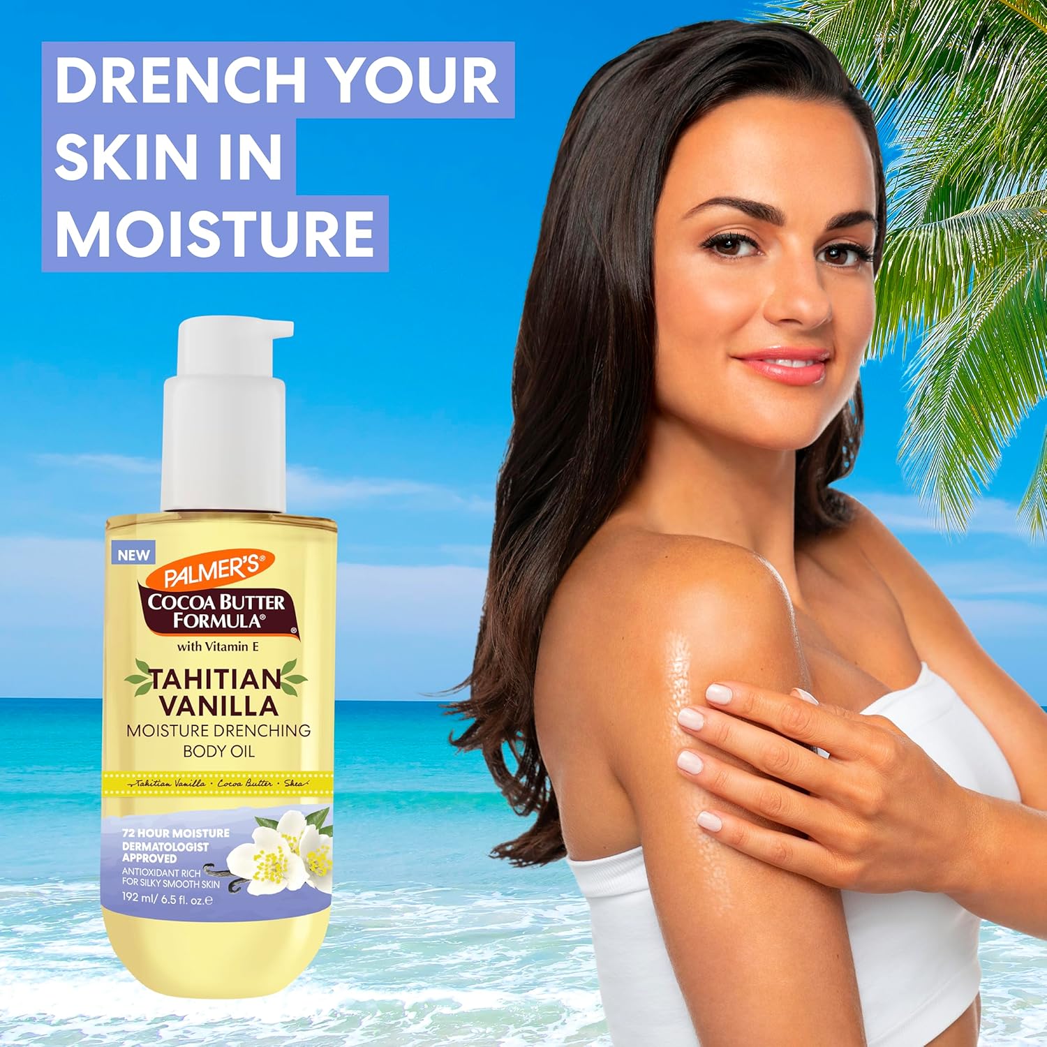 Palmers Tahitian Vanilla Aceite Corporal 192ml