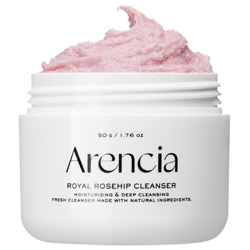 Arencia  Limpiador Facial y Exfoliante Rosa Mochi
