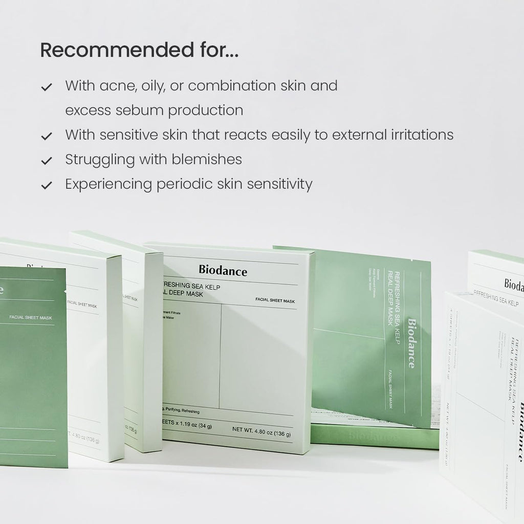 Mascarilla Biodance refrescante hidrogel