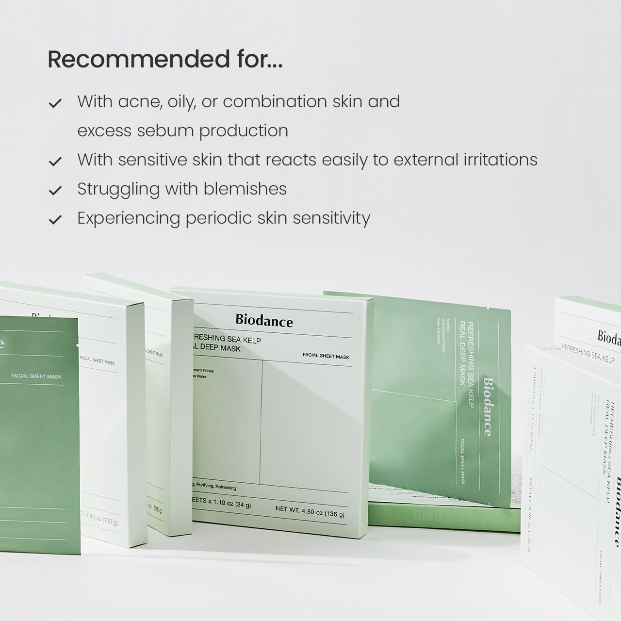 Mascarilla Biodance refrescante hidrogel
