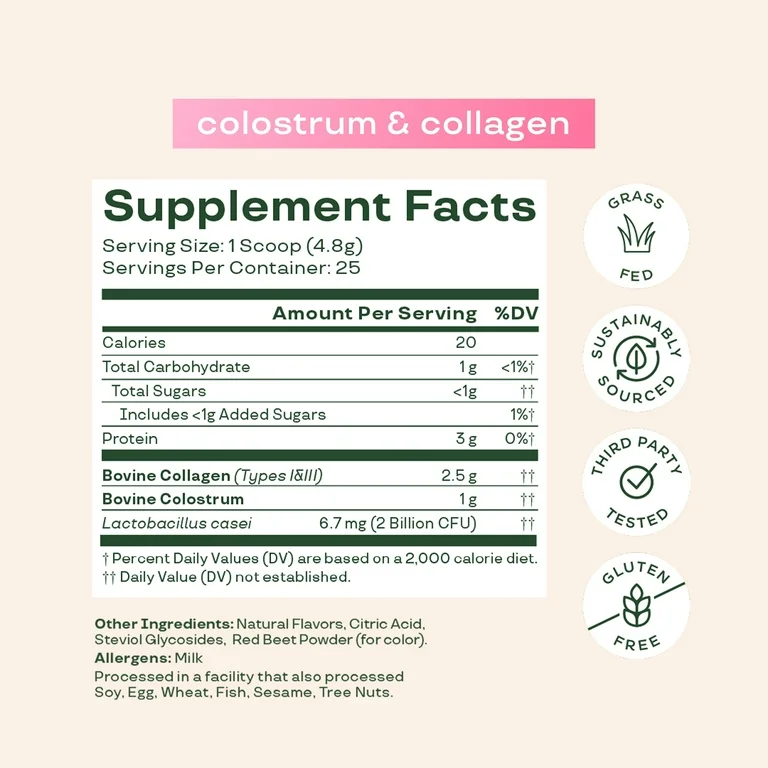 Bloom Calostro Bioactivo Y péptidos colágeno hidrolizado