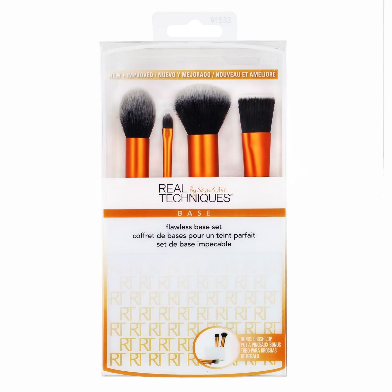 Brochas Real Techniques flawless base set