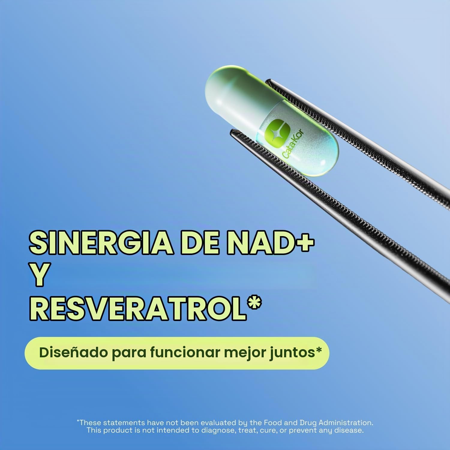 Cata-Kor Suplemento liposomal NAD + resveratrol