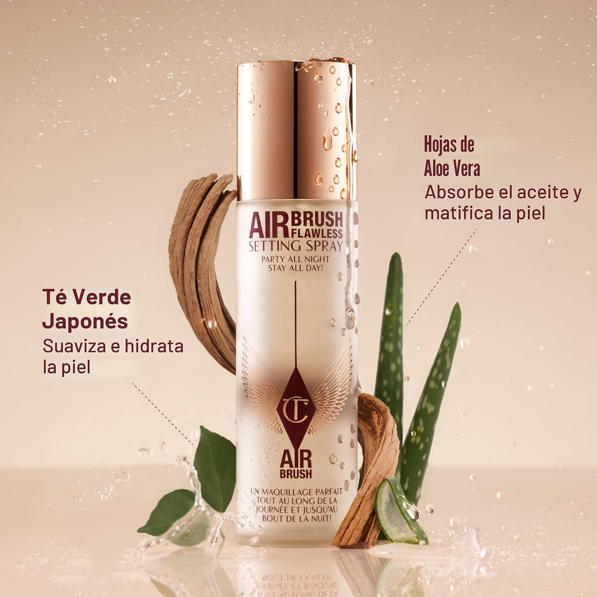Fijador Charlotte Tilbury Airbrush Waterproof 34ml