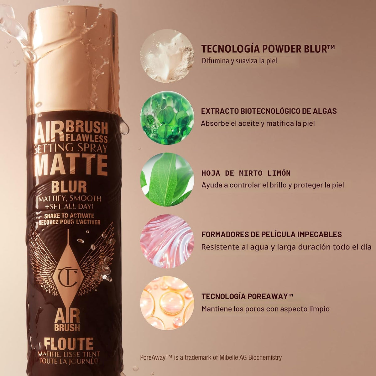 Charlotte Tilbury Airbrush Setting spray matte 34ml