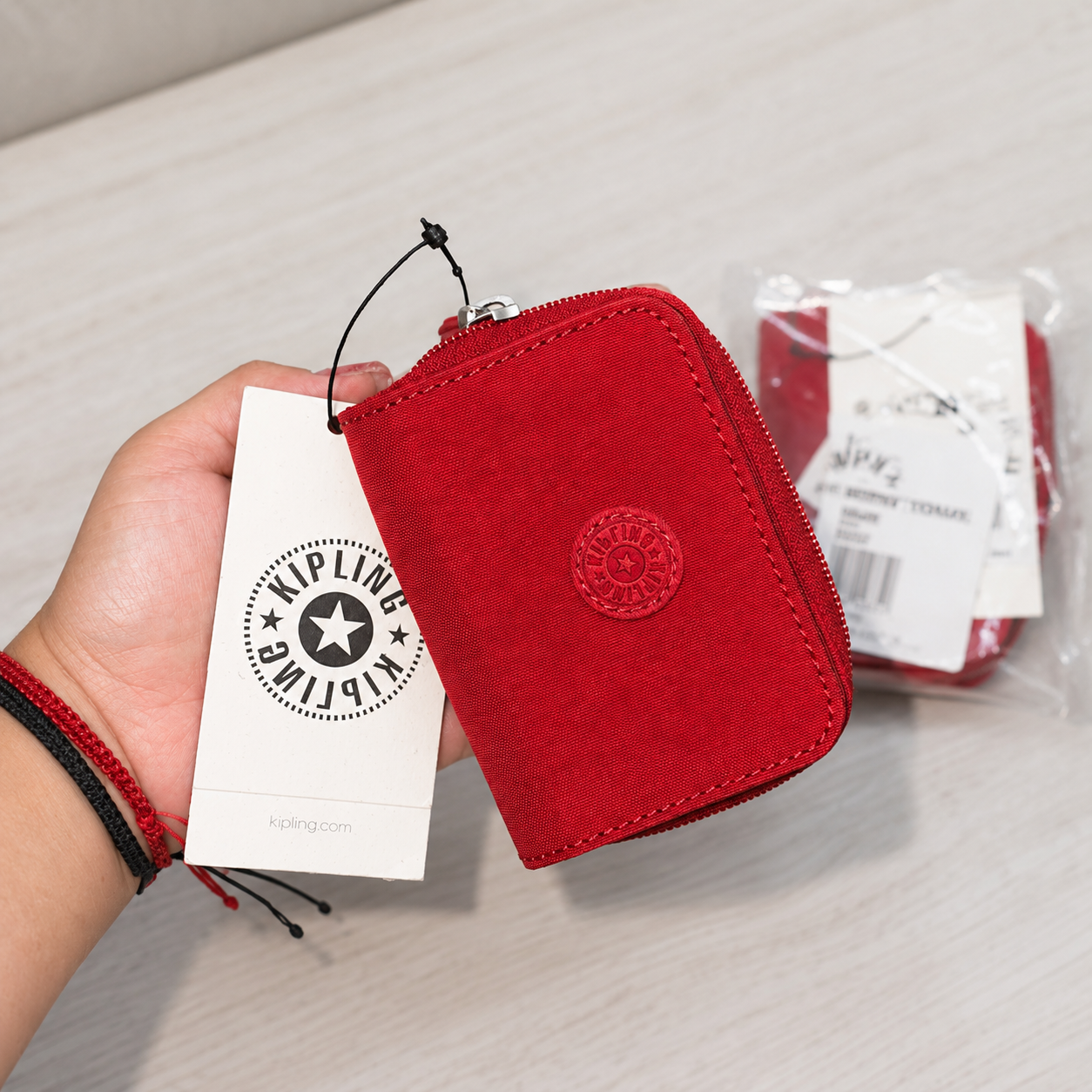 Billetera Kipling Tops Cherry