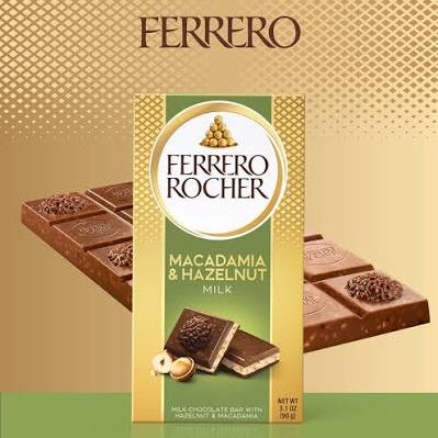 FERRERO ROCHER Premium Chocolate Bar