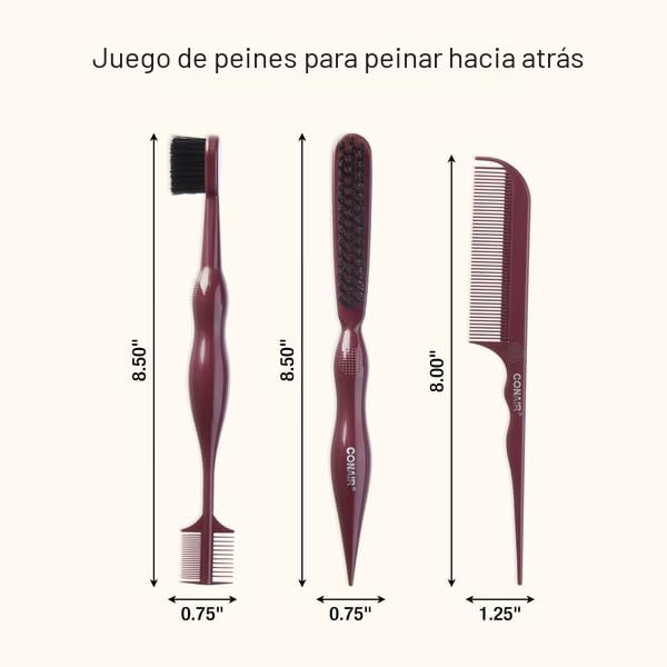 Set de cepillos finalizadores