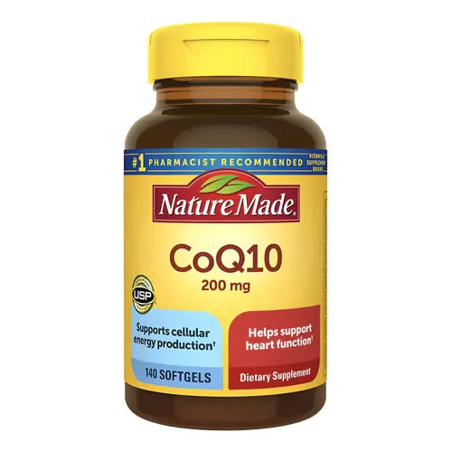Coq10 200mg Nature Made 140 Cápsulas
