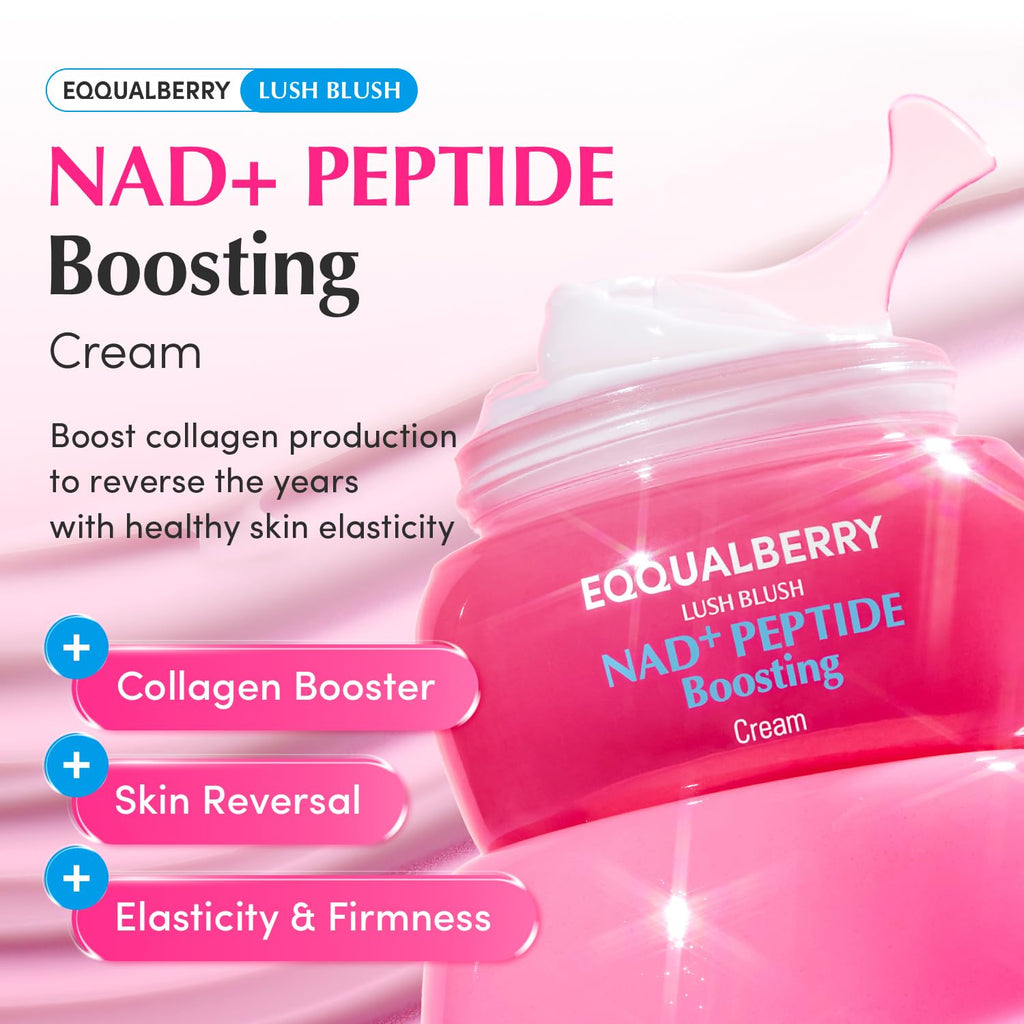 Crema estimulante de péptidos NAD+ EQQUALBERRY