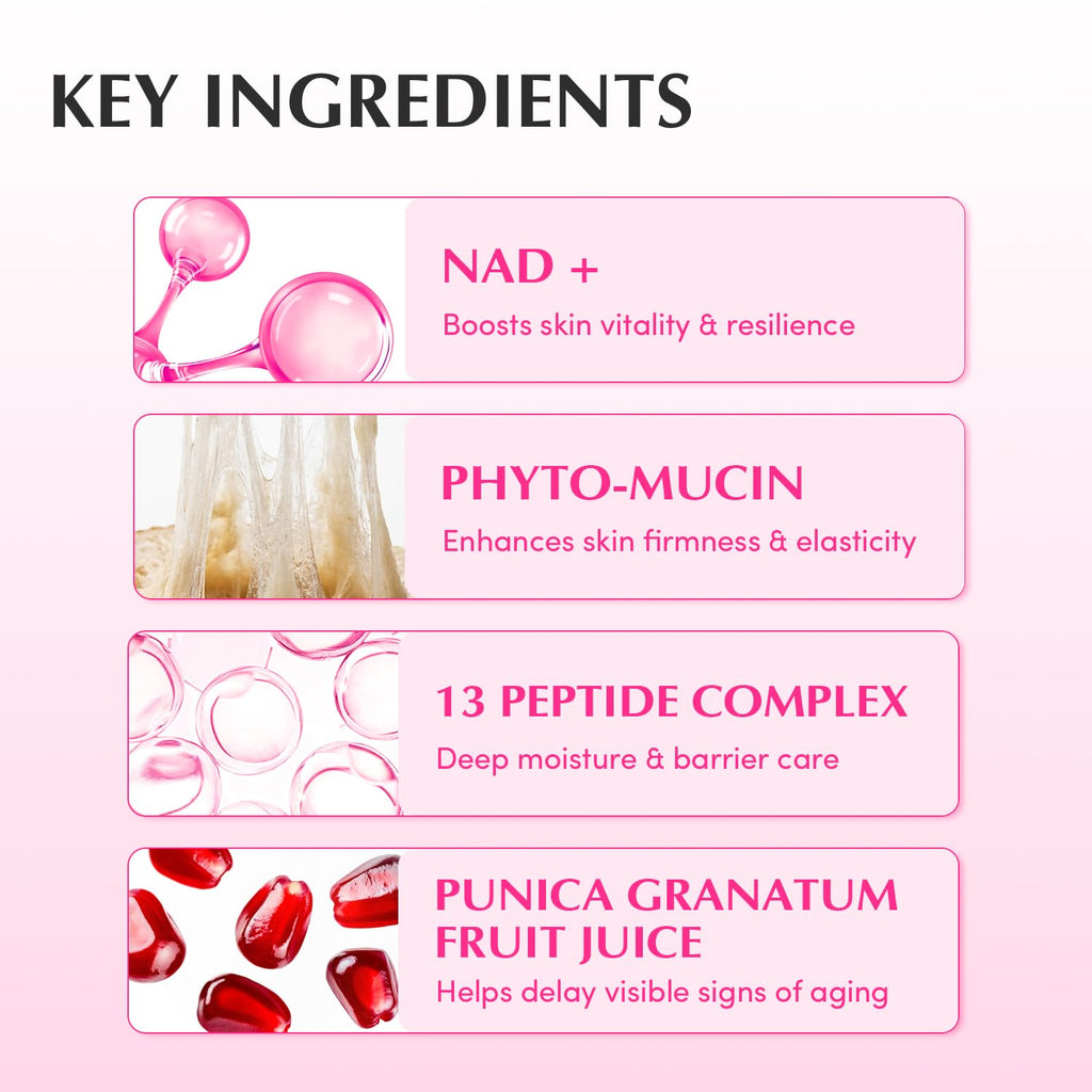 Crema estimulante de péptidos NAD+ EQQUALBERRY