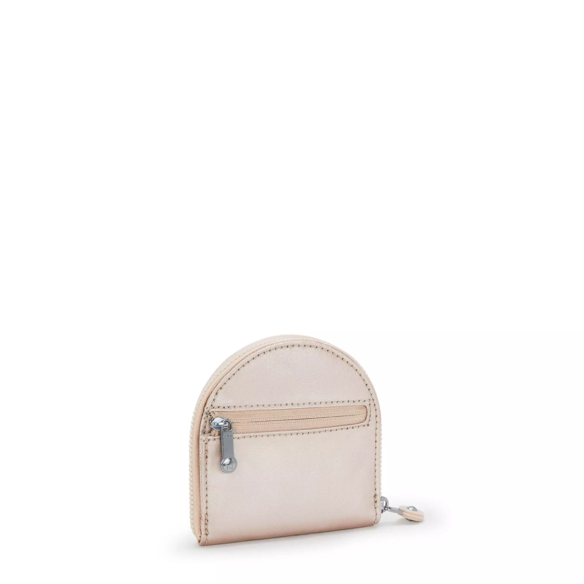 Kipling tarjetero cresita metalizado