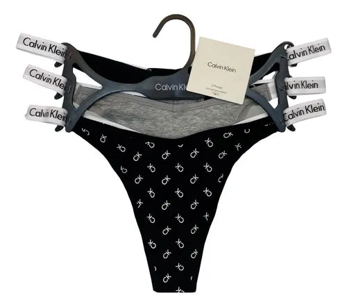 Panty Calvin Klein algodón Pack X3