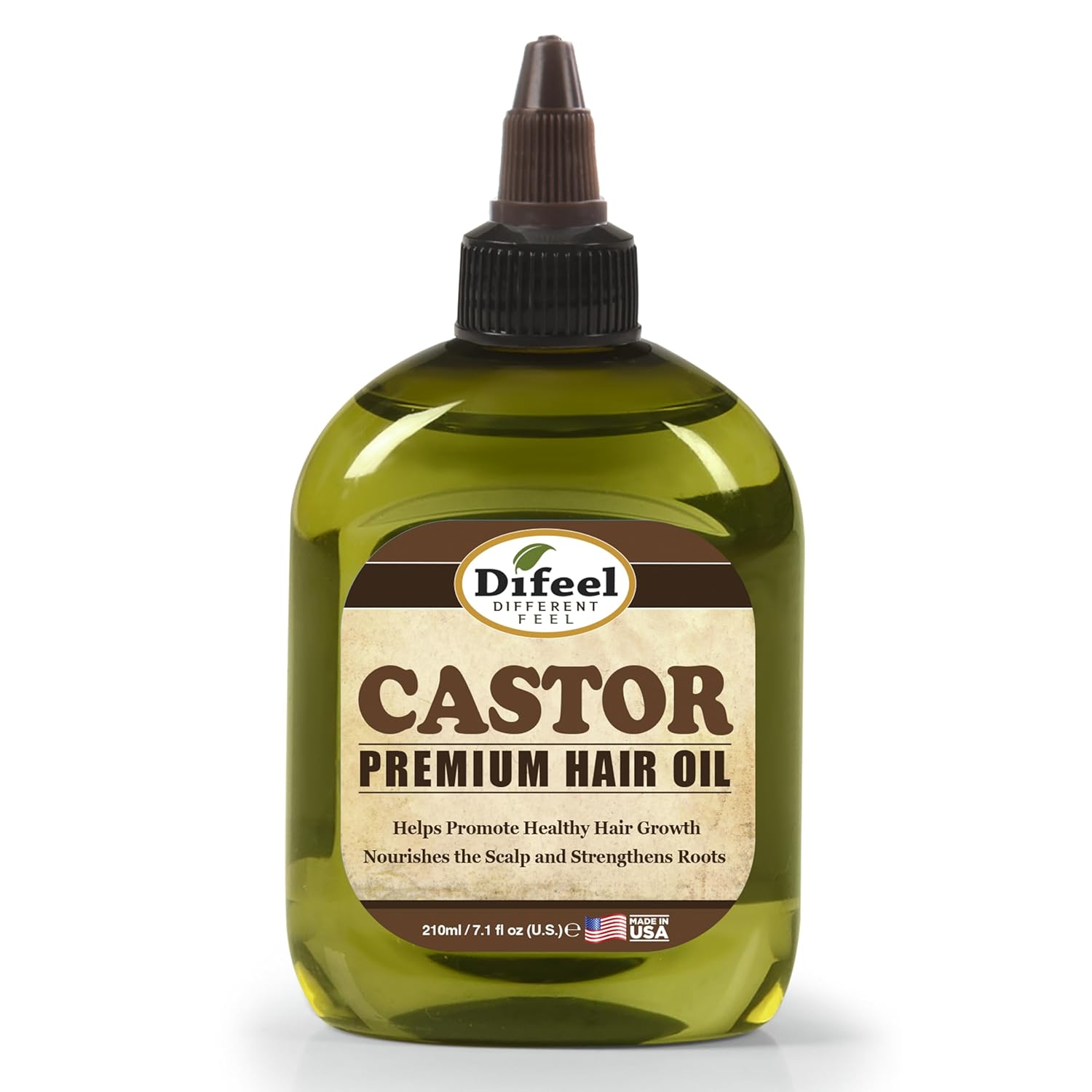 Difeel Aceite de castor premiun hair 210ml