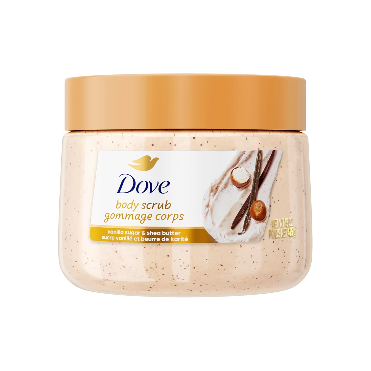 Dove exfoliante Vanilla Sugar & Shea butter