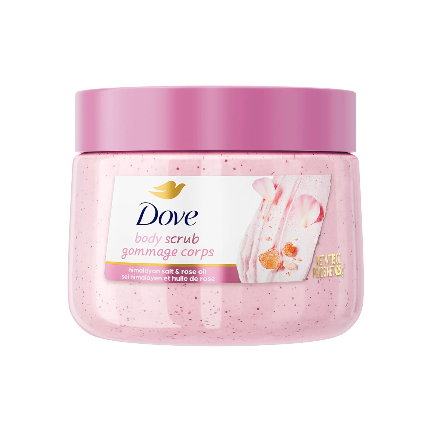 Dove Exfoliante Corporal Himalayan Salt & rose oil