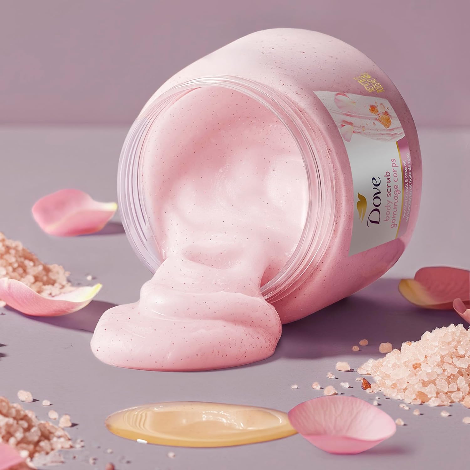 Dove Exfoliante Corporal Himalayan Salt & rose oil