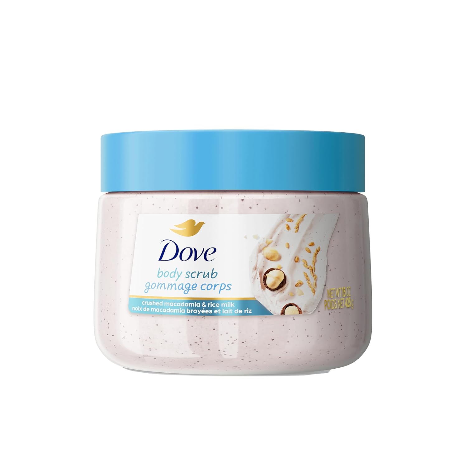 Dove Exfoliante Corporal Crushed Macadamia & Rice Milk