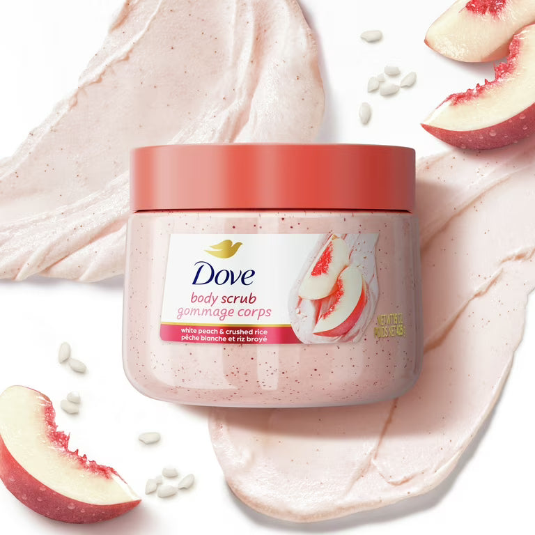 Dove Exfoliante Corporal melocotón blanco y arroz