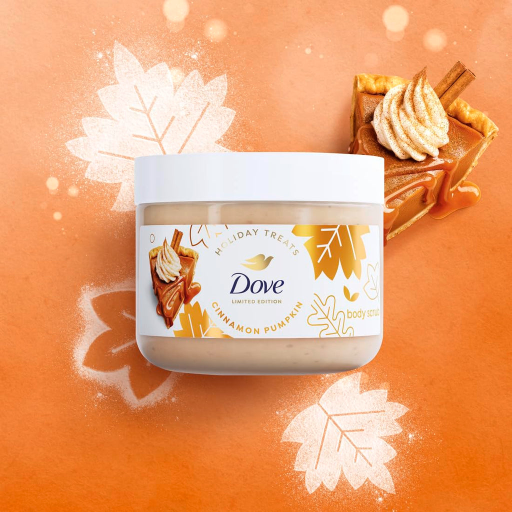 Dove scrub pastel de calabaza y canela