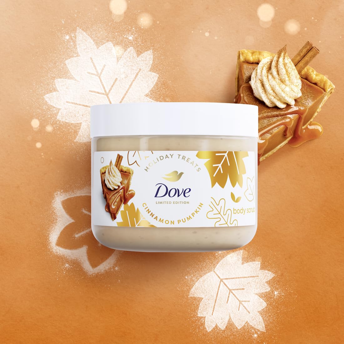 Dove scrub pastel de calabaza y canela