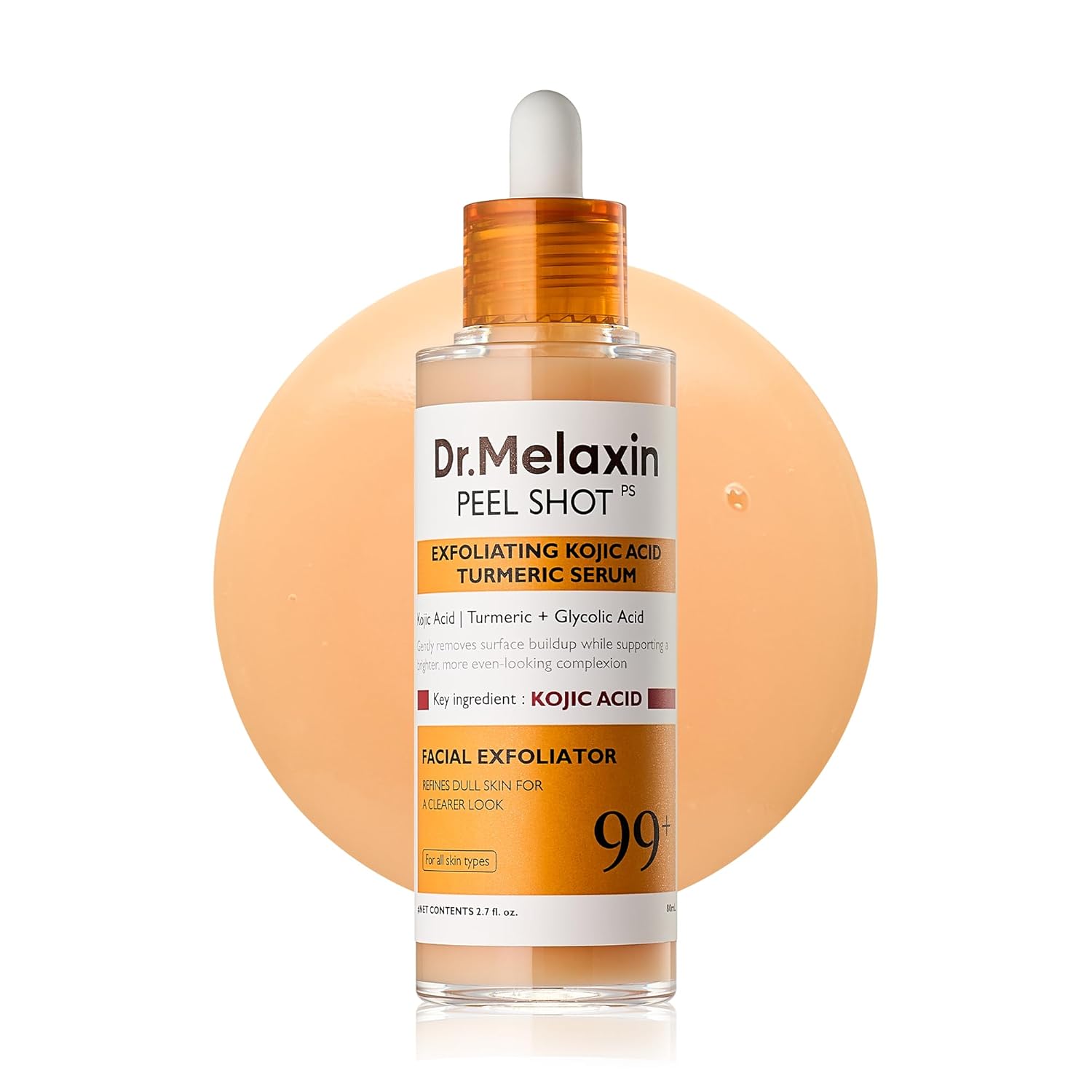 Dr. Melaxin Peel Shot Suero de ácido kójico y cúrcuma 80ml