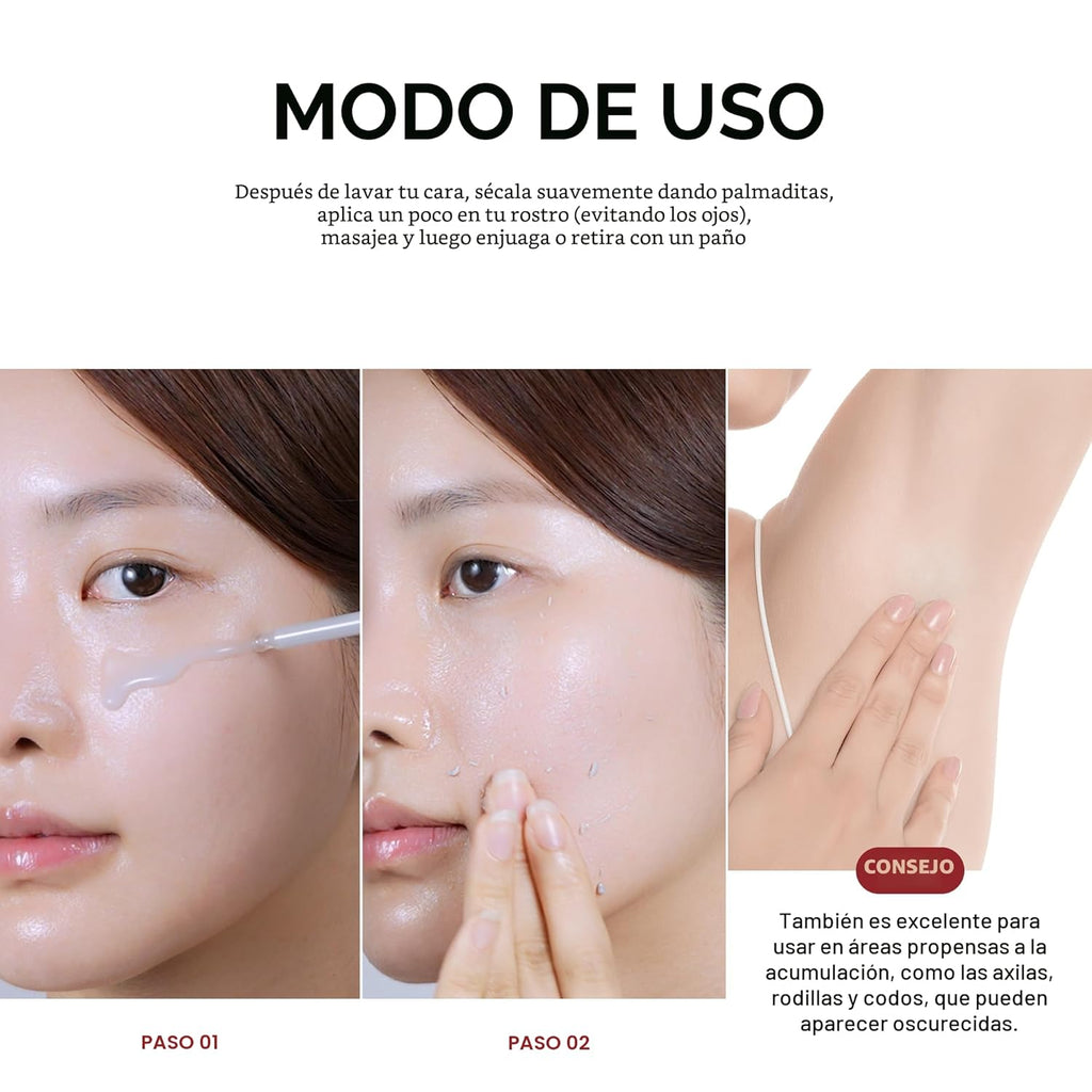 Dr.Melaxin Peel Shot Glow Ampolla Exfoliante de Arroz 80ml