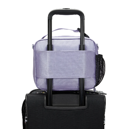Kipling lonchera lila metalizada