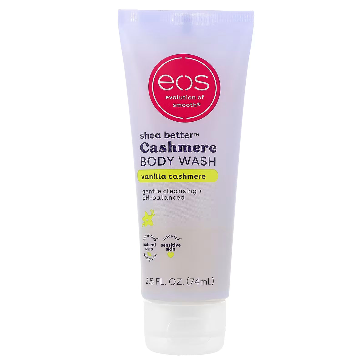 Eos body wash vanilla cashmere 74ml