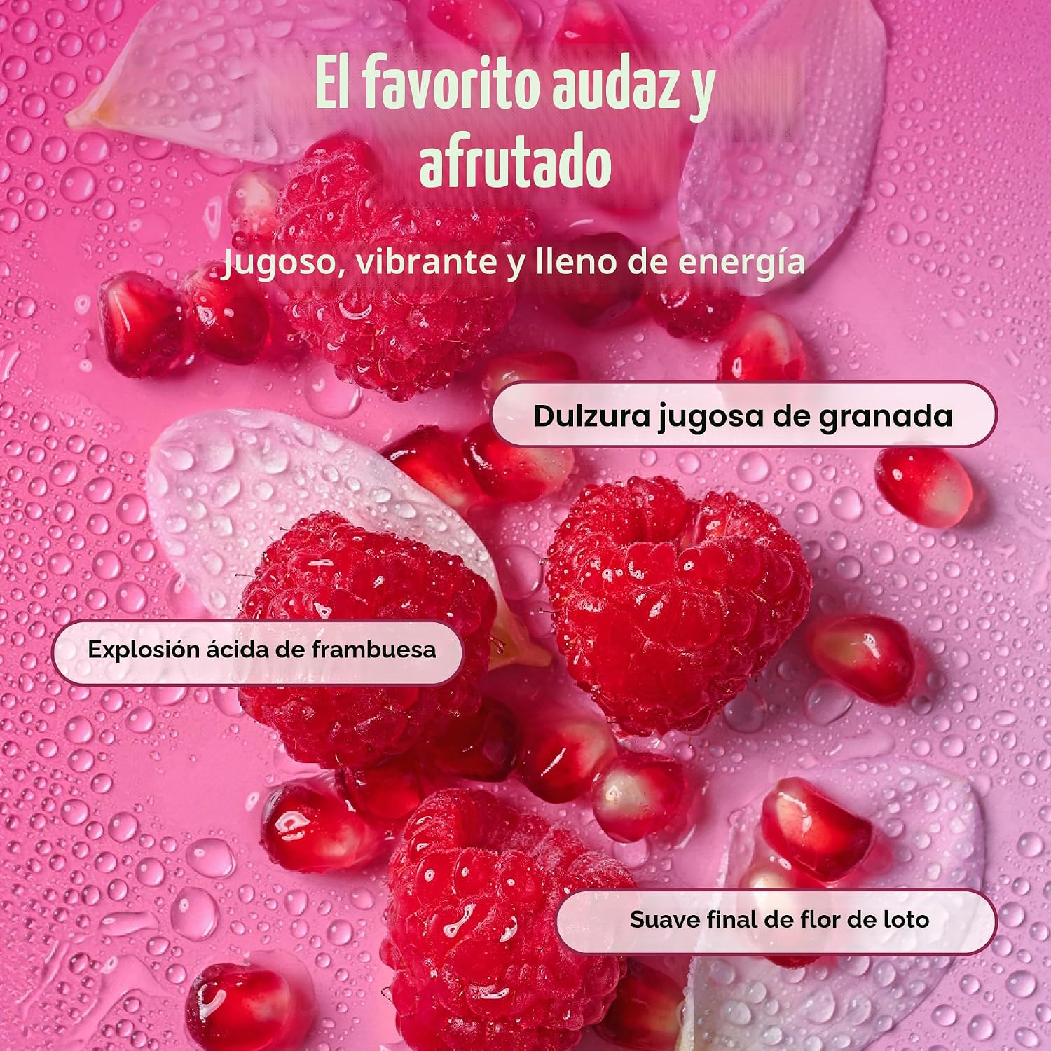 Eos hidratante corporal granada frambuesa 473ml