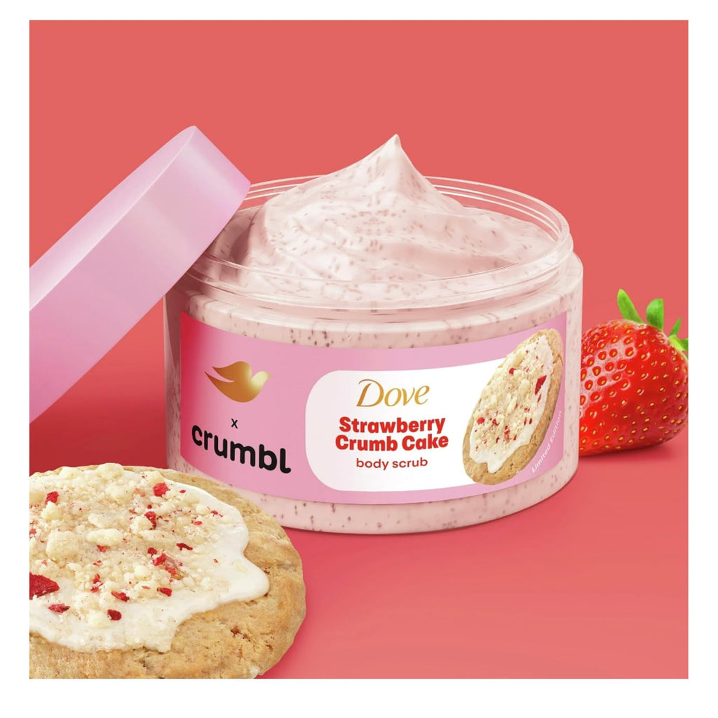 Exfoliante Dove Strawberry Crumb Cake