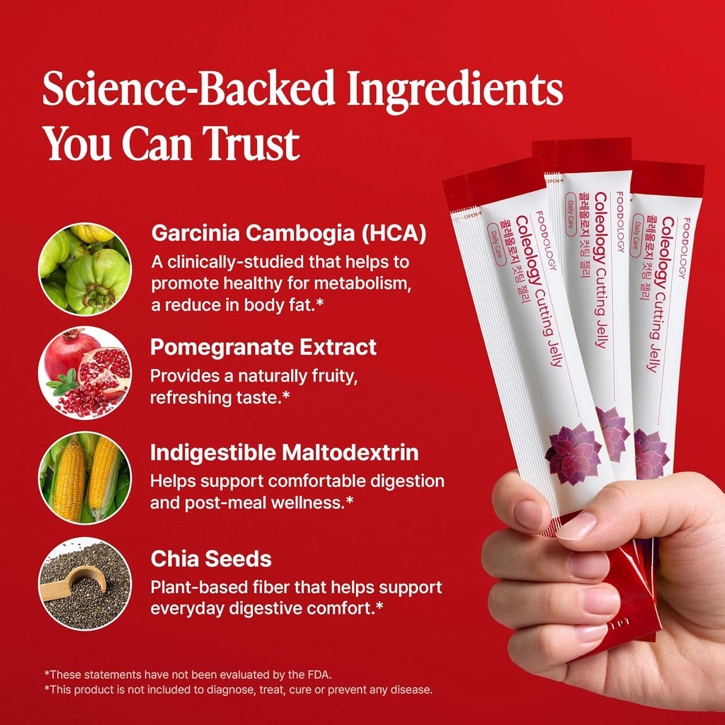 FOODOLOGY Coleology Cutting Stick Jelly 10und