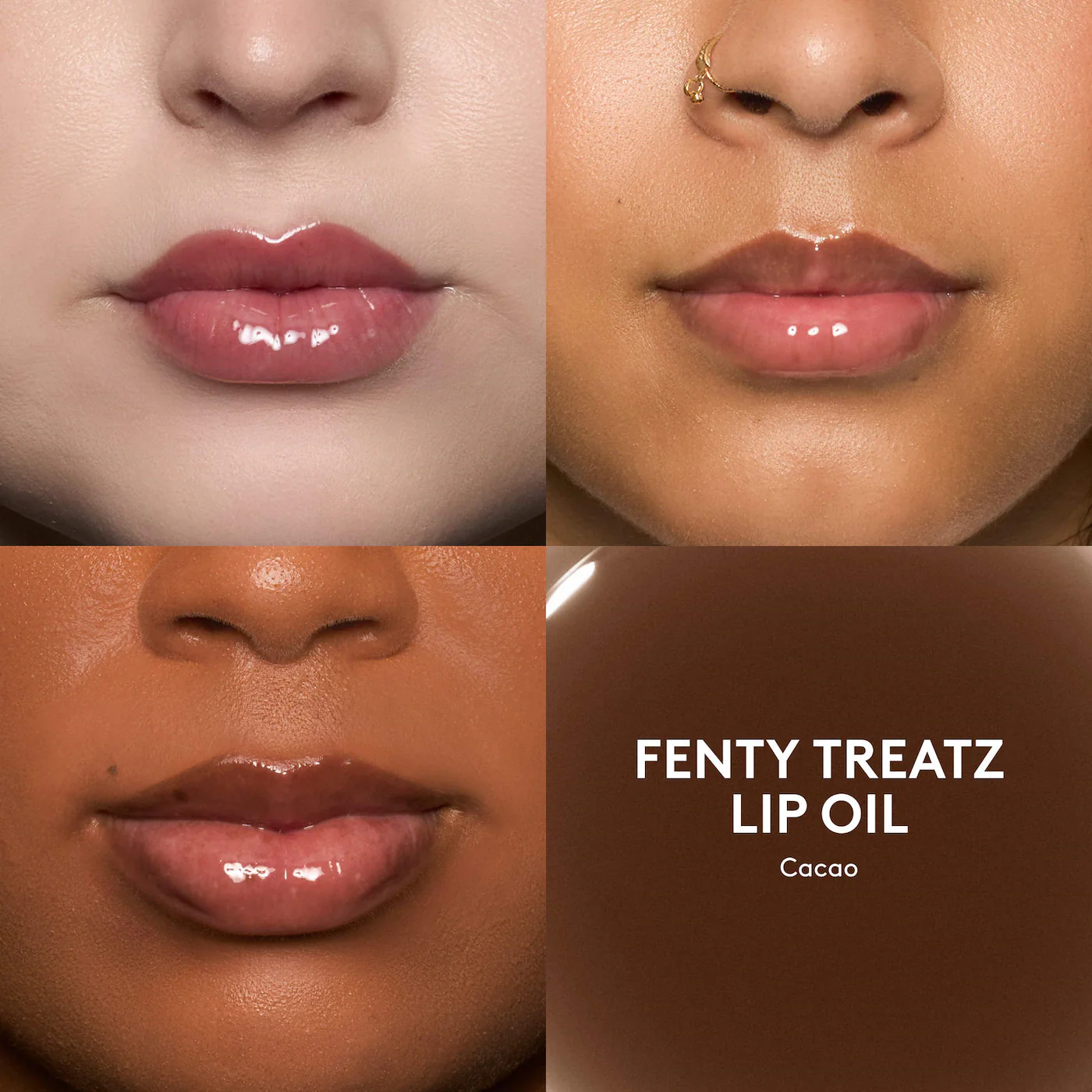 Kit Labial Fenty Beauty Chocolit Treatz
