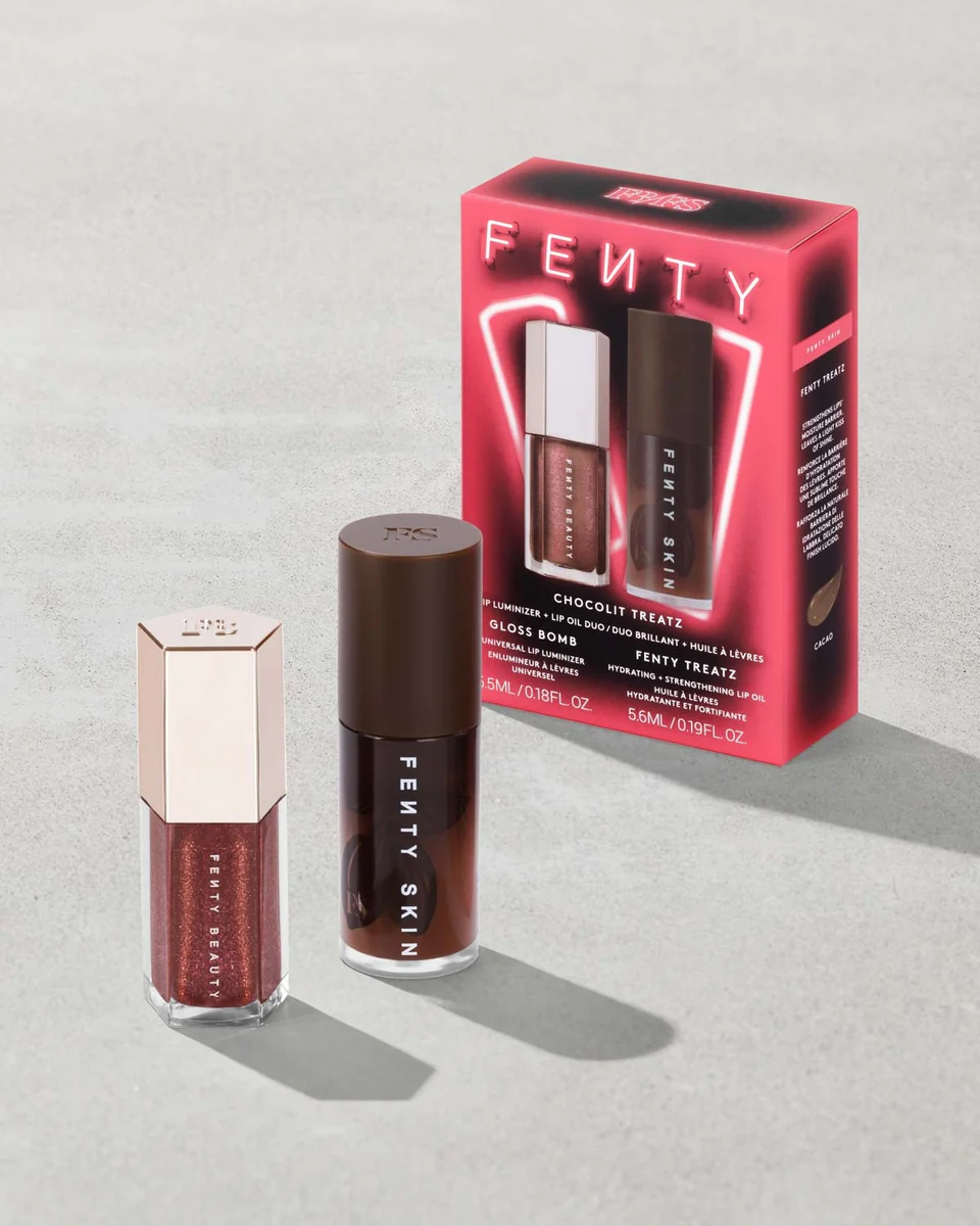 Kit Labial Fenty Beauty Chocolit Treatz