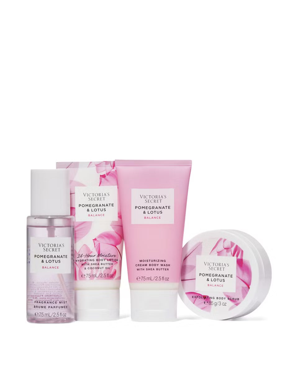 Victoria´s Secret Kit cuidado corporal pomegranate & lotus