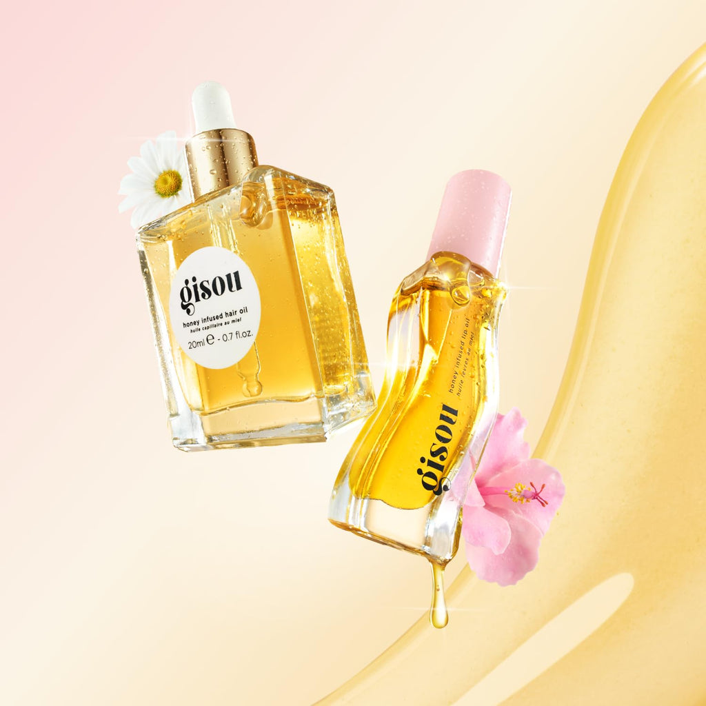 Gisou Honey Gloss Aceite capilar y gloss labial