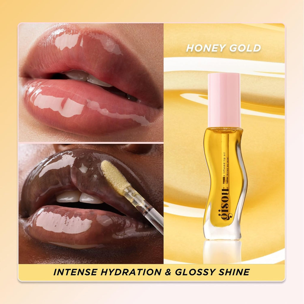 Gisou Honey Infused Hydrating Lip Oil Aceite Labial
