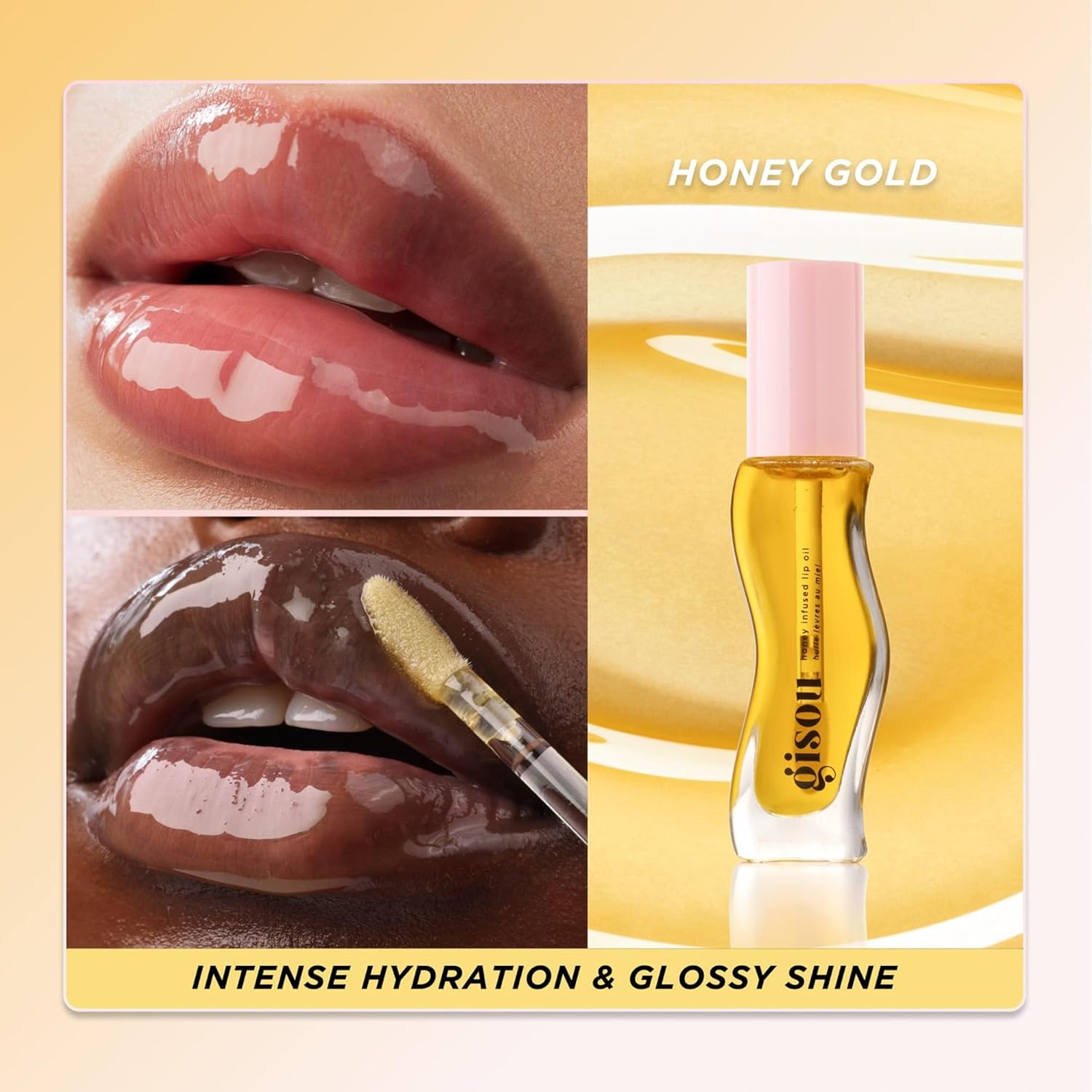 Gisou Honey Infused Hydrating Lip Oil Aceite Labial