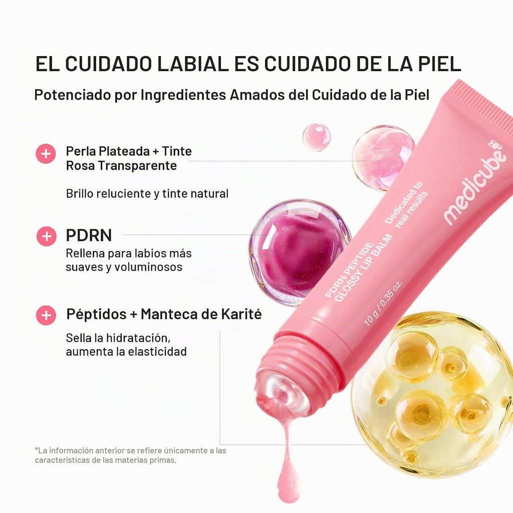 Brillo Labial Pdrn + Péptidos Medicube Gloss Balm
