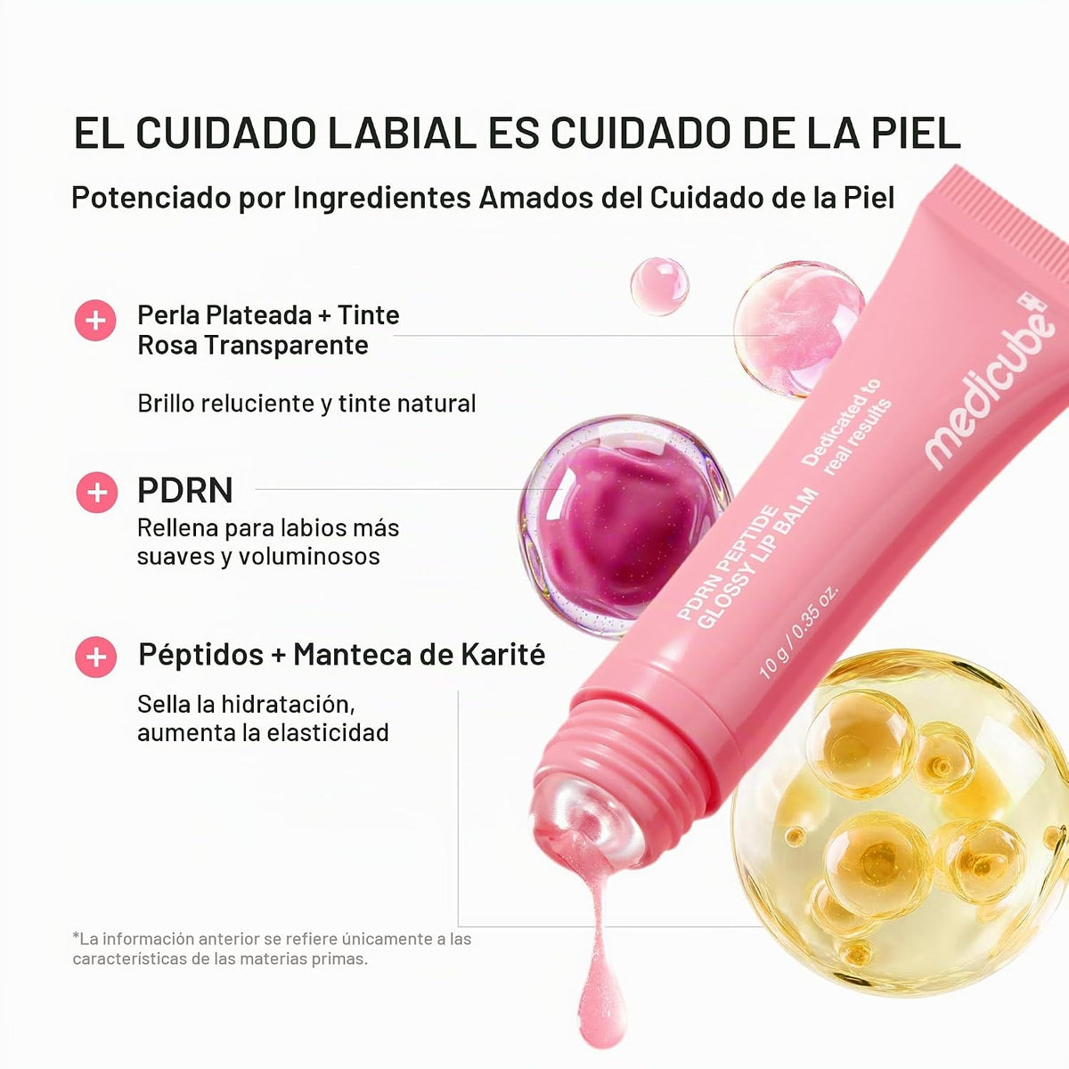 Brillo Labial Pdrn + Péptidos Medicube Gloss Balm
