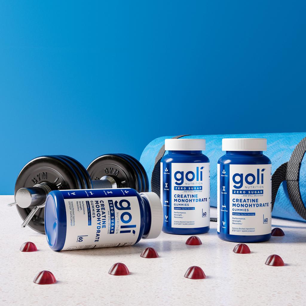 Golí Zero Sugar Creatine Gummies