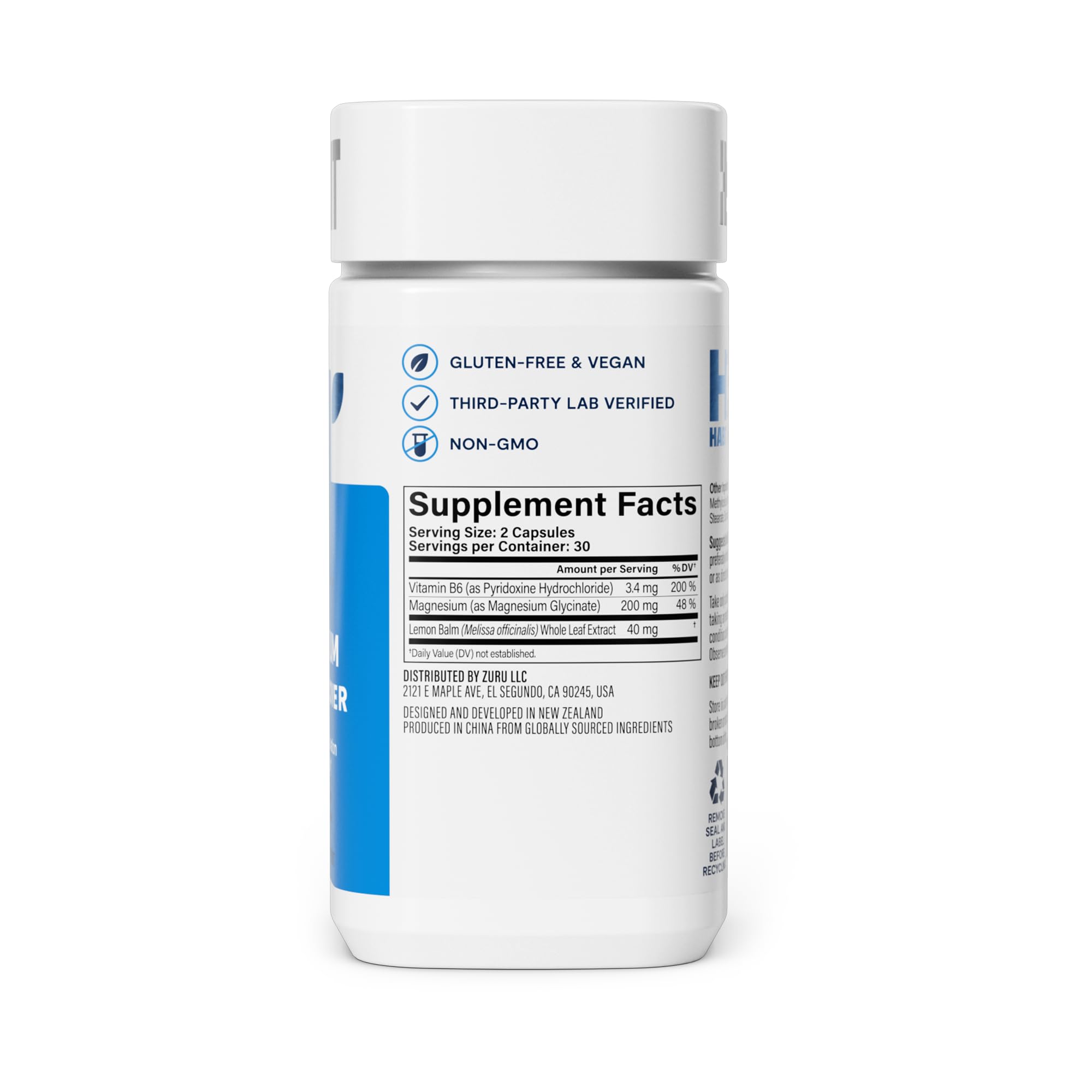 Habit Suplemento magnesio Sleep & Recover