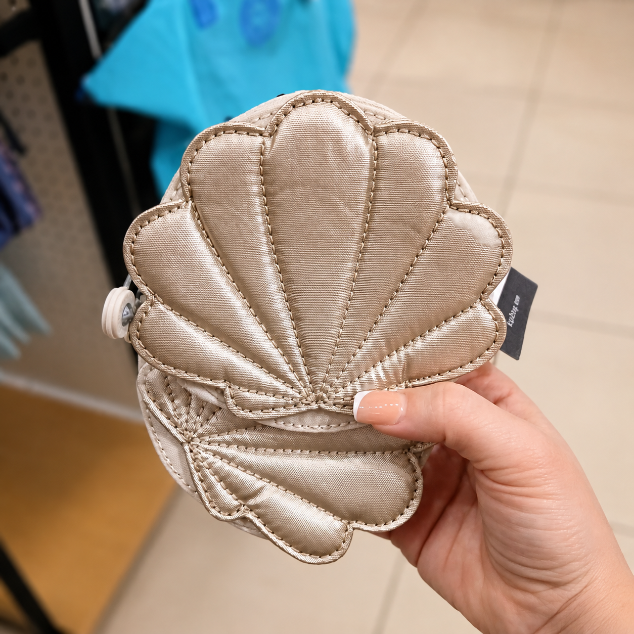 Monedero Kipling metalizado